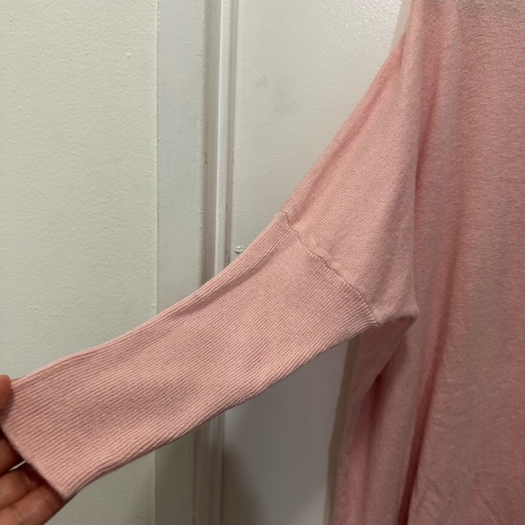 Fresh Produce Soft Pink Knit Top Slouchy Sweater Sz XL/XXL - Picture 2 of 6